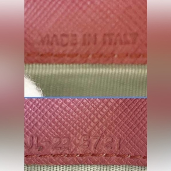 SALVATORE FERRAGAMO Vintage Gancini Compact Wallet Mauve with Chain - Picture 10 of 13